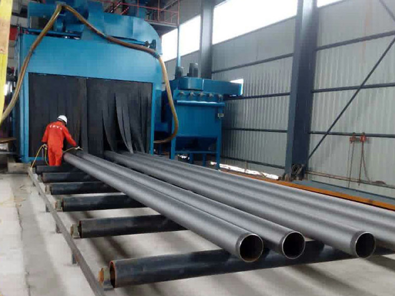 Steel Pipe Inner and Outer Wall Shot Blasting Cleaning Machine